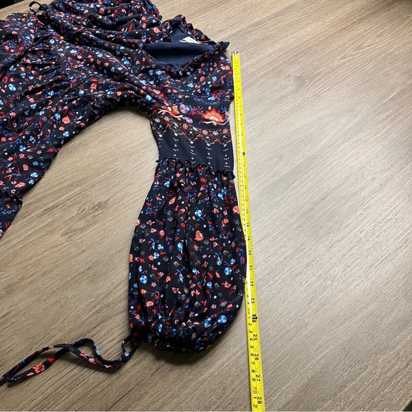 Glamorous Sugar, Sugar Navy Blue Disty Pint Swing Dress - Picture 10 of 12